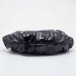Pre Owned Marni Black Patent Leather Hobo