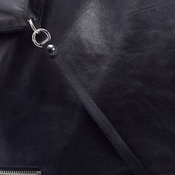 Marni Black Leather Bucket Shoulder Bag