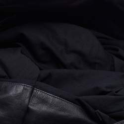 Marni Black Leather Bucket Shoulder Bag