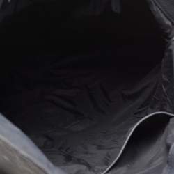 Pre Owned Marni Dark Blue Leather Kisslock Satchel