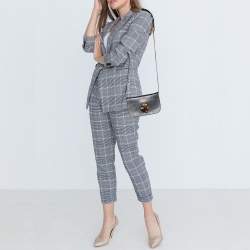 Pre Owned Marni Black Leather Embellished Shoulder Bag