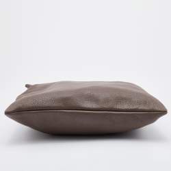 Marni Brown Leather Frame Bag