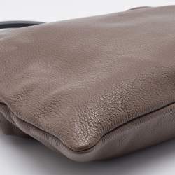 Marni Brown Leather Frame Bag