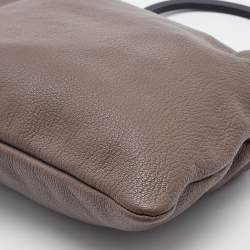 Marni Brown Leather Frame Bag