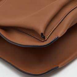Marni Tan Leather Bandoleer Crossbody Bag