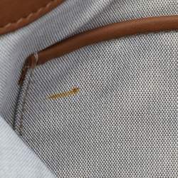 Marni Tan Leather Bandoleer Crossbody Bag