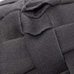 Pre Owned Marni Grey Woven Canvas Bucket Bag