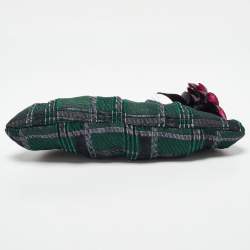 Pre Owned Marni Green Fabric Frame Clutch
