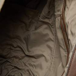 Pre Owned Marni Purple Suede and Leather Frame Shoulder Bag