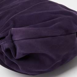 Pre Owned Marni Purple Suede and Leather Frame Shoulder Bag