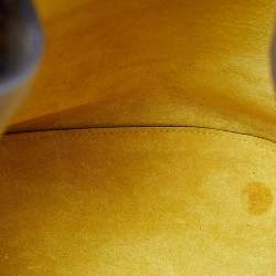 Pre Owned Marni Olive Green Leather Pannier Bucket Bag