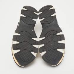 Marni Black Nylon Platform Bungee Sneakers Size 39