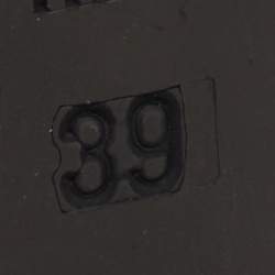 Pre Owned Marni Black/Green Satin and Fabric Platform Ankle Strap Sandals Size 39