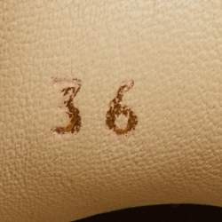 مملوكة مسبقًا Marni Size 36 Navy Blue/Off White Stretch Fabric Softy Soccer Low Top Sneakers