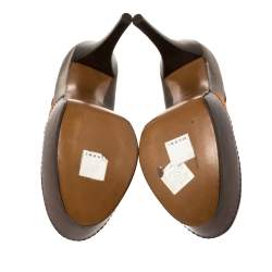 Marni Tri Color Satin Platform Pumps Size 38