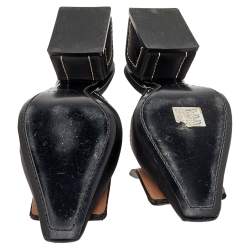 Marni Black Satin Mule Sandals Size 38
