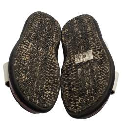 Pre Owned Marni White Leather Crisscross Slingback Platform Sandals Size 37