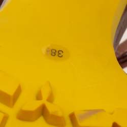 Pre Owned Marni Brown Leather Ankle Strap Pumps Size 38.5