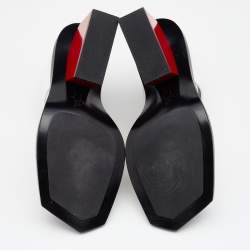 Pre Owned Marni White Leather Open Toe Slide Sandals Size 40