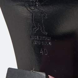 Pre Owned Marni Red Leather Slingback Sandals Size 40