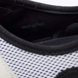 Marni Multicolored Neoprene and Leather Velcro Strap Sneakers Size 38