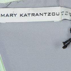 Mary Katrantzou Green Embellished Top M