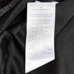 مملوكة مسبقًا Maticevski Black Crepe Regiment One Shoulder Crop Top M