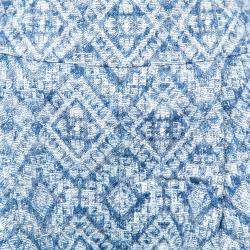 Matthew Williamson Indigo Ikat Pattern Jacquard High Waist Shorts M