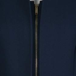 مملوكة مسبقًا جاكيت ماثيو وليامسند أزرق كحلي مزخرف بسحاب أمامي M