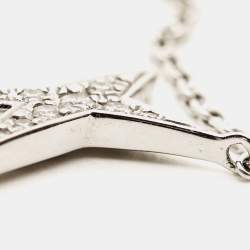 Mauboussin Valentin For You Star Diamond 18k White Gold Necklace