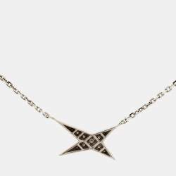 Mauboussin Valentin For You Star Diamond 18k White Gold Necklace