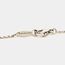 Mauboussin Valentin For You Star Diamond 18k White Gold Necklace