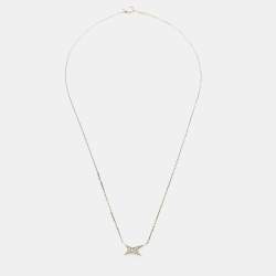 Mauboussin Valentin For You Star Diamond 18k White Gold Necklace
