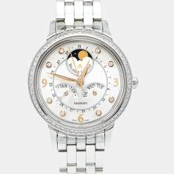 Maurice Lacroix Silver Stainless Steel Diamond Starside SD6107-SD502-15E-1 Women's Wristwatch 38 mm