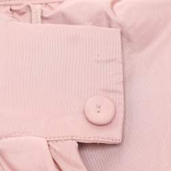 Pre Owned Max Mara Pink Silk Blend Maxi Skirt M