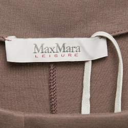 Max Mara Mauve Jersey Wide Leg Esperia Trousers M