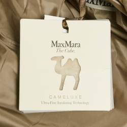 مملوكة مسبقًا هودي ماكس مارا ذا كيوب بني مبطن صناعي مقاس صغير جدًا (إكس سمول)