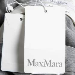 Max Mara Grey Jersey Wide Leg Pants L