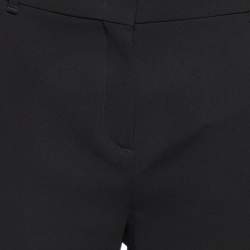 Max Mara Studio Black Crepe Salato Tailored Trousers XL