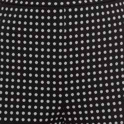 Max Mara Studio Black Print Stretch Knit Pants L
