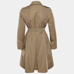 Max Mara Studio Brown Belted Trench Coat S
