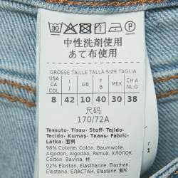 Max Mara Studio Blue Denim High Rise Zena Jeans M Waist 27"