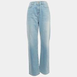 Max Mara Studio Blue Denim High Rise Zena Jeans M Waist 27"