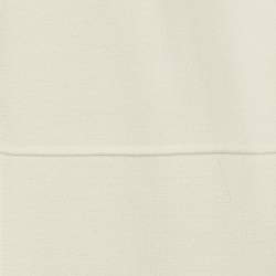 مملوكة مسبقًا Max Mara Studio White Stretch Knit Open Front Long Cardigan S