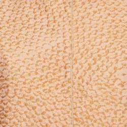 Pre Owned Max Mara Studio Pink Jacquard Jacket M