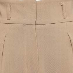 Max Mara Studio Brown Crepe Trousers M