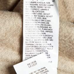 Max Mara Beige Double Cashmere Cape Coat S