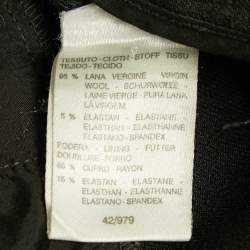 Max Mara Charcoal Grey Wool Formal Pants M