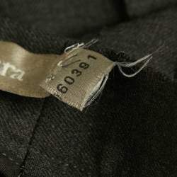 Max Mara Charcoal Grey Wool Formal Pants M