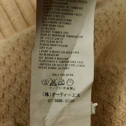 Pre Owned Max Mara Beige Pure Cashmere Knit Long Cardigan L